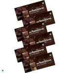 Schmitten Luxury Dark Chocolate Real Cocoa Nibs, 70 g (Pack of 6)