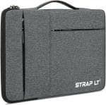 Straplt Grey Laptop Bag Sleeve