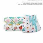 SuperBottoms Dry Feel Langot (Pre Washed) - Pack of 5- Organic Cotton Padded Langot (for Unisex Baby,Size 0 (Fits 0 - 5 kg)