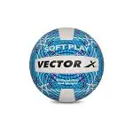 Vector X Synthetic Sky And Blue Volleyball Size- 4