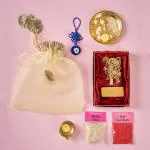 DecorTwist New Car (Vahana) Puja Samagri / Gift Kit - Hanuman Ji
