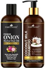 Park Daniel Pure And Natural Onion Oil And Coconut Shampoo, 200 Ml Each (Combo Of 2)
