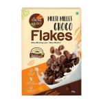 Desi Nutri Multi Millet Health Choco Flakes | Ready to Eat Choco Flakes | Millet Choco Flakes | Choco Flakes - 345 gms