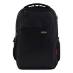 Harissons Bags Volt Black Polyester 15.6 inch Office Laptop Backpacks for Men and Women 24 L (HB1207BLACK)