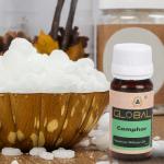 Global Aroma Camphor Diffuser Oil For Relax Calm Mood, Natural Homely Fragrance, Anxiety Free Sleep & Pure Aromatherapy (30 ML)