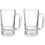 TREO GUSTO COOL Glass Beer Mug (335 ml, Pack of 2)