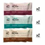 The Whole Truth Protein BarsChoco Variety (2 Double Cocoa Bars, 2 Coconut Cocoa Bars, 2 Coffee Cocoa Bars) Pack of 6 (6 x 52g)