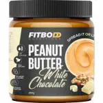 Fitbodd Creamy And Healthy Peanut Butter,Added Extra Protein Per 29gm, White Chocolate 250 g ()