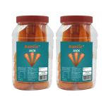 Konfiz Jack Ice Cream Cones-70ml Cone Each for Making Home Made ice Creams and kulfi-20pcs Packing in a Jar (2 jar Combo Pack)