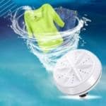 BREAZBELL Mini Portable Turbine Washer Compact washer Turbine washer Small washing machine Countertop washer Apartment washer (1 PCS)