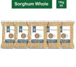 Trinetra Jowar 5 kg (1Kg X 5 Pack) Sorghum Whole