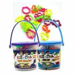 Rabbit Kid-Doh Fruit Scented, Kid Doh Neon, 24 Toys Set