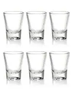 Ocean Solo Shot Glass, Set of 6, 60ml, Transparent