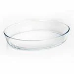 Femora Transparent Oval Borosilicate Baking Dish 1600 ml