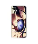Casotec Anime Naruto Eye Design Printed Silicon Soft TPU Back Case Cover for Tecno Camon 19 Neo 4G