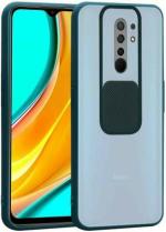 Lenient Xiaomi Redmi Note 8 Pro Green Silicon and Plastic Camera Bump Protector Back Cover