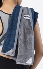 Doctor towels it's safe Banana Terry Workout Towel - French Blue - Pack Of 1