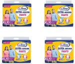LIFREE Disposable Adult Pant Diapers XL 10 pc. (Pack of 4)