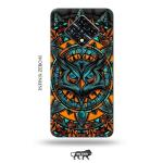 Tweakymod Printed Angry Owl Back Cover For Infinix Zero 8i