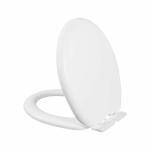 HARDSTONE Oval Shaped with Round Edges European Toilet Seat Cover & Noise Proof For White Commode seat cover rounded toilet seat