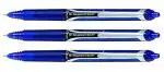 Pilot Hi-Tecpoint V10 RT Medium Point Liquid Ink Pen | Tip Size - 1.0MM | Retractable and Refillable | Dimpled Rubber Grip with Unique Dimple Tip Technology | Ink Colour - Blue | Pack of 4