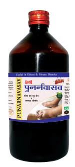 Girko Punarnavasav I Punarnavasava I Punarnavasam I For Enlargement of Liver & Spleen I Ayurvedic Medicne I Pack of 3 X 450 ml.