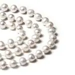 Feel Touch Mart Peral Moti Mala Round Shape Single Line Mala for Women & Girls