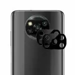 Kite Digital Poco X3 / Poco X3 Pro [Black] Back Camera Lens Protector Tempered Glass Full Camera Coverage with Easy Installation Kit (Pack of 2)