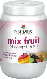 NANDIKA BEAUTY MIX FRUIT MASSAGE CREAM 800 GM | Cream | Massage Cream | Skin cream | Fruit Massage Cream