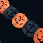Pumpkin Props Paper Garland