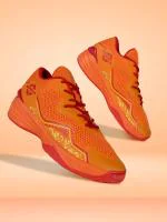 NIVIA WARRIOR 2.0 BASKETBALL SHOES FOR MEN. (ORANGE) UK-08