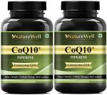 Naturewell 120Mg Coenzyme Q10 Capsules With Piperine Supplement, 60 Capsules Each (Pack Of 2)