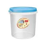 MILTON Storex Plastic Storage Container 15 Litres with Airtight Lid For Storing Grains, Pulses, Rice, Atta, Large Transparent Box Kitchen Organizers
