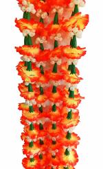 Afarza Multicolor Plastic Artificial Flower Toran For Door Hanging - Pack Of 2
