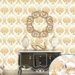 Jaamso Royals Multicolor PVC Self Adhesive Peel Stick Wallpaper 200X 45 cm( 200 CM X 45 CM )