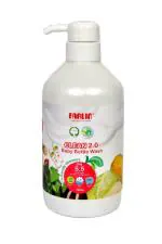 FARLIN Eco-Friendly Liquid Cleanser 2.0 for Baby Bottles, Accessories, Fruits and Vegetable - (700ml) bottle