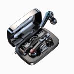 Jeevan Jyoti Agency M19 TWS Bluetooth Earbuds Wireless Earbuds 24H Battery Headset (Black, True Wireless)