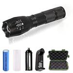 MOMENTIME Zoom able 5 Mode led-XML-T 650 Torch Black