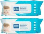 Meemee Gentle Hand And Mouth Baby Wipes (Pack Of 2)
