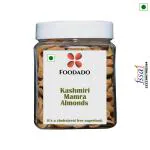 FOODADO Premium (250gm) 100% Pure Kashmiri Mamra Almonds | Mamra Badam Dry Fruits