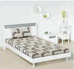 MS ENTERPRISES Pure Cotton Bedsheet Printed Bedsheet with two pillow covers-A22