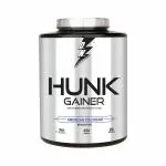 DIVINE NUTRITION Hunk Gainer American Ice-Cream 3Kg with 115g Carbs & 15g High Protein Gainer Powder with 3g Creatine Monohydrate Build & Improves Muscle Growth and Strength 20 Servings by Sahil Khan