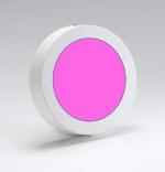 OTS LIGHTS Surface Panel Round Light ( 8 Watts ) (10.5 cm x 10.5 cm x 3 cm) (Pink,Metal)