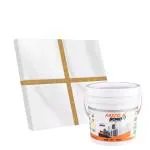 FASTO BOND Glitter Epoxy Tile Grout | Sparkle Epoxy Tile Grout | Crack Filler | 3 components |SPECIAL TEANK Golden 1KG |