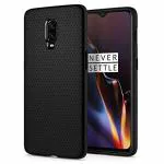 Spigen Liquid Air Black Thermoplastic Polyurethane Back Cover Case Compatible with OnePlus 6T 7.62 x 10.16 x 5.08 cm