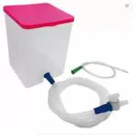 AARAV CARE Enema Kit for Home Use with instruction | Enima home kit for men and women| Reusable & washable | 1500 ml Square Pot Pack Of 1