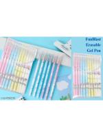 Magic Star 12 Pcs Erasable Pens 0.5mm - Smooth Writing Gel Pen Set with Magic Eraser