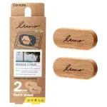 CAR MATE H1583 Car Deodorizing Air Freshener [Air Conditioner Mounted Type] Runo Air Wood Grand [Seaside Citrus] | By elpis