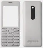 Imbi Nokia 206 White Plastic Replacement Front And Back Panel