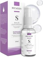 PRIVEDA 2% Salicylic Acid Serum for Acne, Blackheads & Open Pores Reduces Excess Oil & Bumpy Bha Based Exfoliant for Acne Prone or Oily Skin 30Ml